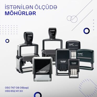 Digər biznes avadanlığı: Ciddi Hesabat Blankları
Möhür və Ştampların
Hazırlanması — 5