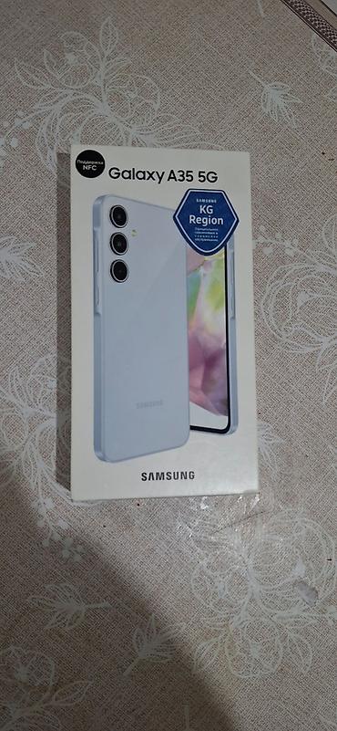 galaxy a26 5g: Samsung Galaxy A35 5G, Б/у, 256 ГБ, цвет - Белый, 2 SIM — 1
