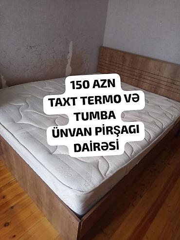 taxt ortukleri: Taxt termo və tumba - Komplekt: taxt (termo örtüklü döşək ilə) və — 1
