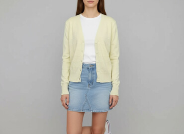 sweter z odkrytymi ramionami zara: Qed London, Women`s knitwear, size S