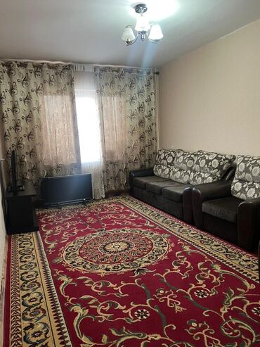мягкая мебель для зала: Модульный диван, цвет - Коричневый, Б/у