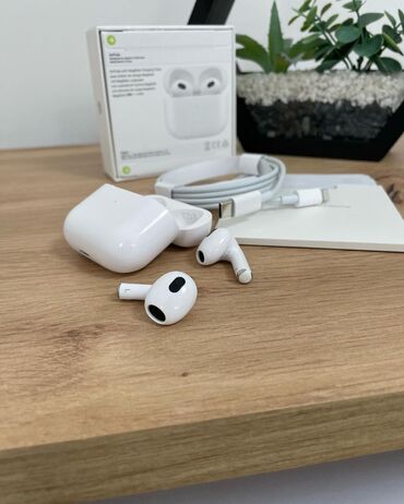 Qulaqcıqlar: Yeni Simsiz (Bluetooth) Qulaqcıqlar, Apple, rəng - Ağ