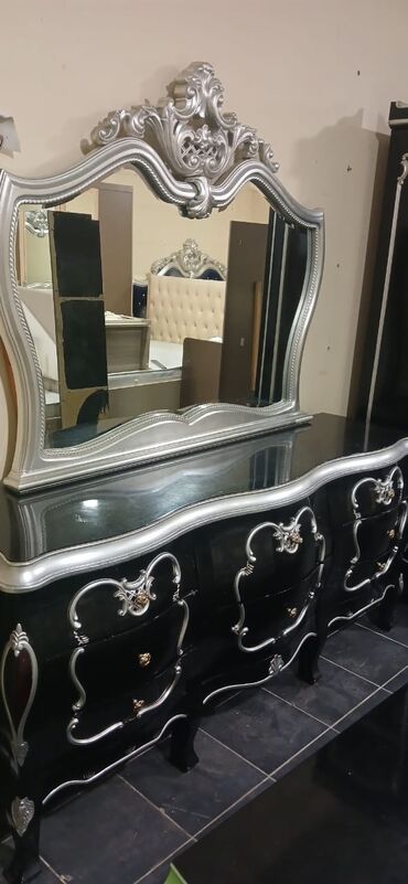 Yataq otağı dəstləri: İkinəfərlik çarpayı, Termo, Dolab, Komod, İşlənmiş — 5