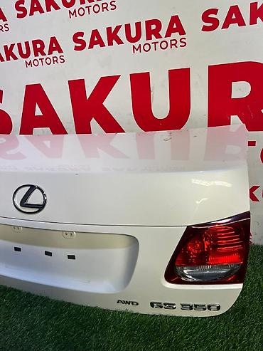 s190: Крышка багажника Lexus, Б/у, Оригинал — 3