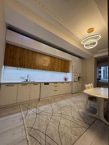2 комн псо: 2 комнаты, 77 м², Мадина Элитка, 3 этаж, Дизайнерский ремонт — 1