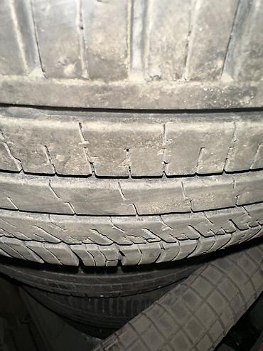 21555: Продам комплект б/у летних и зимних шин, летние r16 215/60, зимние — 2
