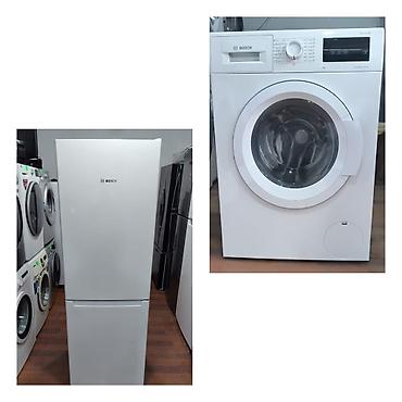 bosch: Bosch nofrost soyuducu + Bosch 7 kq paltaryuyan her ikisi tezeden — 1