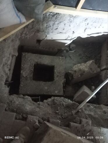 Beton işləri: Səssiz tozsuz səliqəli kəsim. Beton katlavan monolit kubik — 17