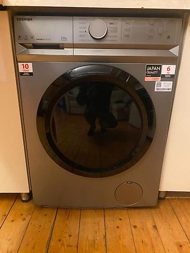 indesit ds 4160 s: Paltaryuyan maşın Toshiba, 6 kq, İşlənmiş, Avtomat, Qurutmasız, Kredit yoxdur, Ünvandan götürmə, Pulsuz çatdırılma, Ödənişli çatdırılma — 1