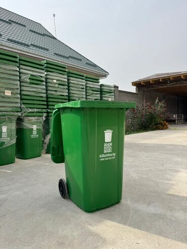 пластиковые ящики бишкек: Материалы: Пластик, Дөңгөлөктүү, 240 л, Чекене lalafo.kg да пластиковые ящики бишкек: Материалы: Пластик, Дөңгөлөктүү, 240 л, Чекене