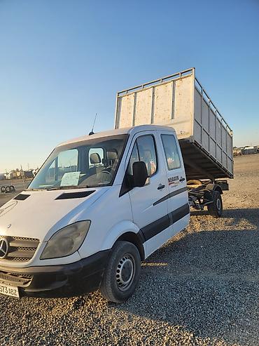 спринтер дубль кабина самасвал: Грузовик, Mercedes-Benz, Дубль, Б/у — 7