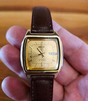 3d saat: Seiko 5 avtomatik qol saatı - Model: Seiko 5 (Made in Japan qeydli) - — 4