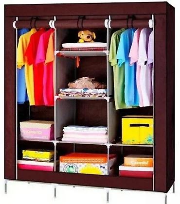Wardrobes: PRENOSIVI GARDEROBER 130X175X45 CM NOV MONTAZNI ORMAN AKCIJA | Cene — 5