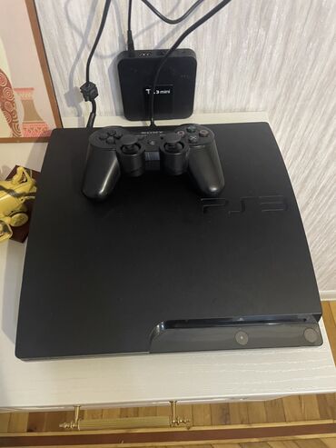 пс3 купить: Evde işledilen konsoldu ps 3 slim 160 gb yaddas oyun her seyir var