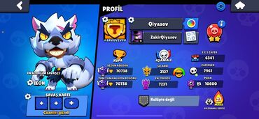 Digər oyun və konsollar: Salam brawl stars hesabı satılır təcili razılaşma yoluda olar