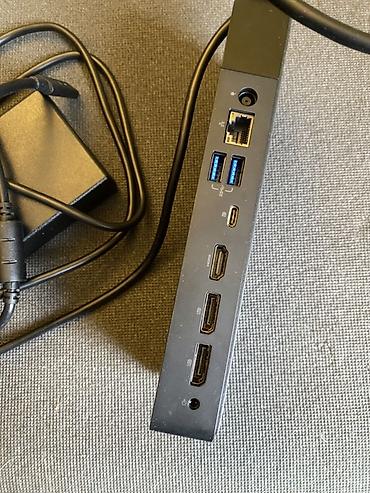 USB хабы: Продам док-станцию Dell WD19 с блоком питания (130 Вт) интерфейс: USB — 8