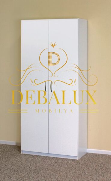 Dolablar: Yeni, Açılan, 2 qapılı Düz dolab, Qarderob, paltar dolabı, Azərbaycan — 9