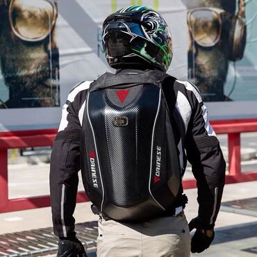 Маски, очки: Моторюкзак Carbon с логотипами KTM/Honda/Ducati/kawasaki/BMW🎒