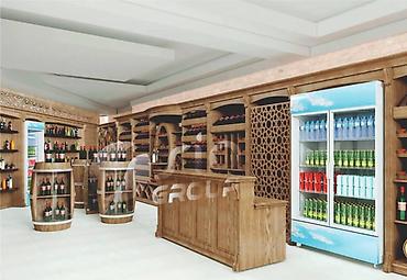 Sifarişlə şərab evi üçün vitrinlər: Vitrin mebel sifarişi — 3