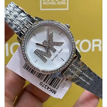 mirvari muncuqlar: Yeni, Qol saatı, Michael Kors, rəng - Gümüşü — 7