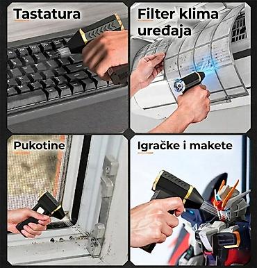 Ostali akumulatorski alati: Nova turbo duvaljka 2 u 1 može da duva i usisava. Ima pet brzina — 17