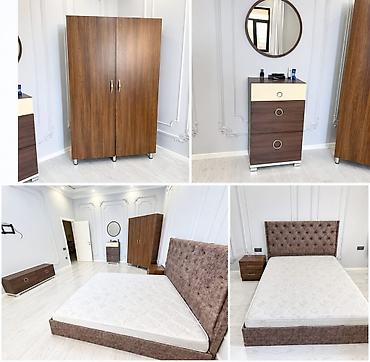 Yataq mebeli satılır! Qiymət: 450 AZN Bazalıdı Taxt. Yenidir, az