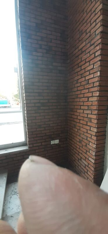 Fasad işləri: Fasad və interyer üçün dekorativ daş/keramika üzlük işləri - Kərpic — 14