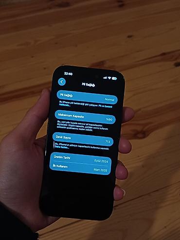 iphone 12 pro max islənmis: IPhone 16, 128 GB, Qara, Zəmanət, Face ID, Sənədlərlə — 4