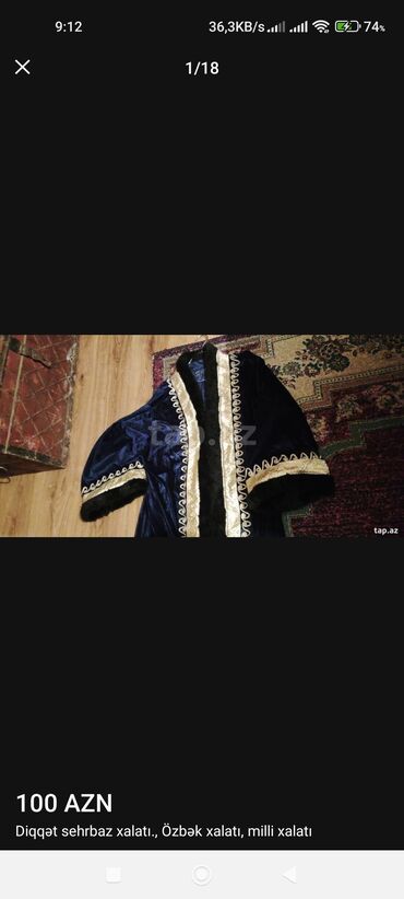 Milli geyimlər: Təcili Özbəkistan geyimi burdan alınmayıb. Hədiyyə veribləir — 10