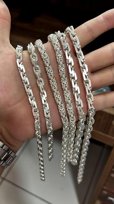 Серебряные цепочки: Якорная цепь 120 гр 55 см Ручная работа Делаю на Заказ Серебряные — 8