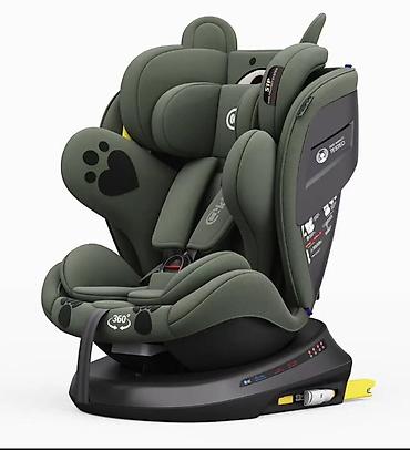 Автокресла: Uşaq avtomobil oturacağı – 360° fırlanan baza, ISOFIX və Top Tether — 1