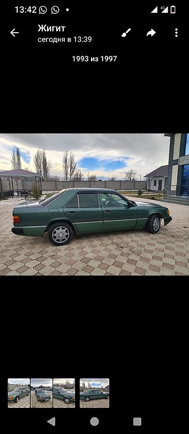 мерси: Mercedes-Benz W124: 1991 г., 3.2 л, Автомат, Седан — 6