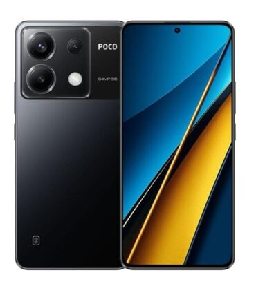 note 11 s: Poco X6, 256 GB, rəng - Qara