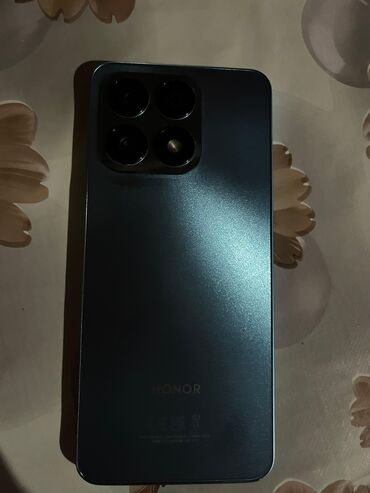 telefon a 72: Honor X8a, 128 GB, rəng - Göy, Sensor, Barmaq izi, İki sim kartlı