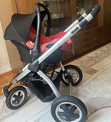 maxi cosi: Maxi-Cosi uşaq arabası seti - 3-də-1 sistem: beşik tipli lyulka — 5