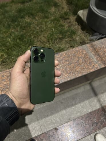 iphone 14 azerbaijan: IPhone 13 Pro, 128 GB, Alpine Green, Face ID, Sənədlərlə