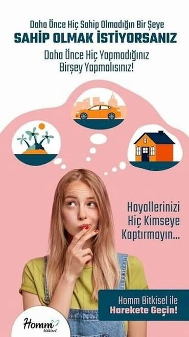 Медицина, фармацевтика: Homm Bitkisel – şəxsi inkişaf və gəlir imkanları üçün proqram - Mətn