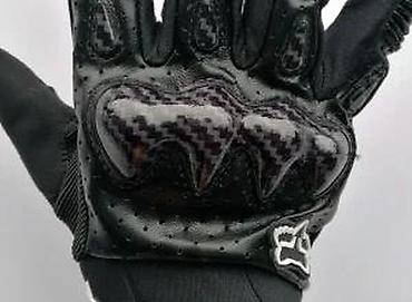 Oprema za bicikliste: Motociklističke zaštitne rukavice – crne, duge - Ojačani štitnici na — 16