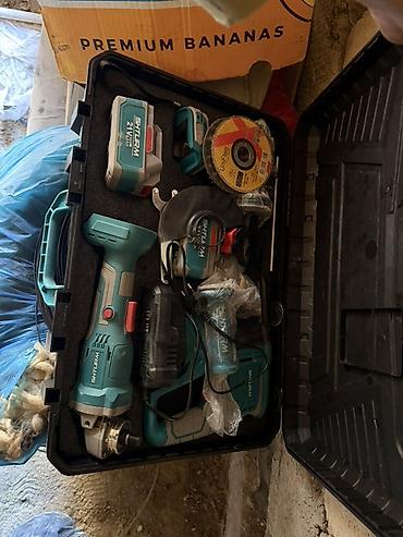 Şturm brendli akkumulyatorlu elektrik alətləri dəsti - Çamadan tipli