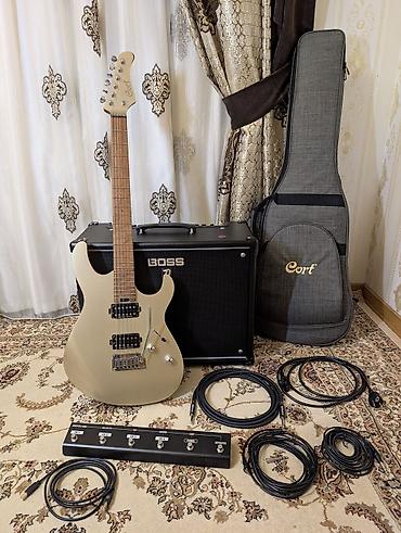 Elektro gitaralar: Cort G300 PRO Boss Katana 100 MKII GA-FC Pedal Üstündə verilir -da lalafo.az — 1 Elektro gitaralar: Cort G300 PRO Boss Katana 100 MKII GA-FC Pedal Üstündə verilir — 1