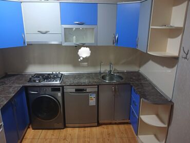 Mətbəx mebeli: ((3747))*Asya* Metbex mebili. Ölçü Sol uqlavoy 2 metr.ön 2.70.sag