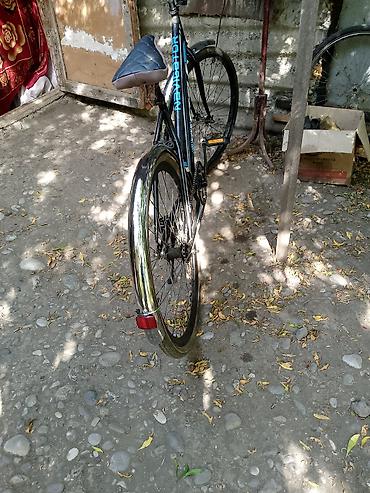 Şəhər tipli velosiped – Jollyshan Steel - Rəng: qara-göy yazılı -