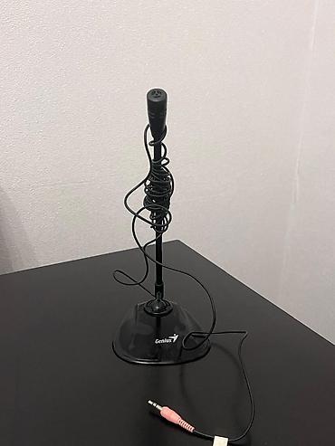 yaxa mikrofonu: Genius stolüstü mikrofon - Stolüstü dayaqla klassik masaüstü mikrofon — 2