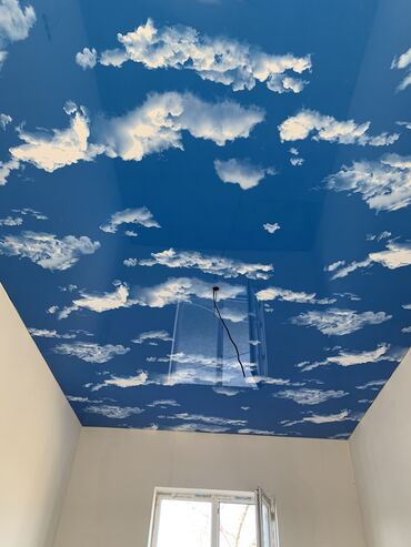 Натяжной потолок: Натяжной потолок 3D потолки, Глянцевое, Матовое Монтаж, Гарантия, Демонтаж — 13