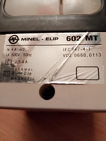 gobleni katalog: MINEL-ELIP 602 MT – termalno-magnetna zaštita/motorni zaštitni — 2