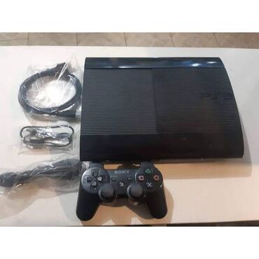 playstation 3 oyun: Super slim ela vəziyyətdə dondurma quruma yoxdur 500 gb yaddaş 40 oyun