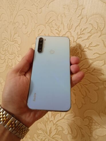 redmi k50 pro qiymeti: Xiaomi Redmi Note 8 Pro, 64 GB, rəng - Göy, 
 Sensor, Barmaq izi, İki sim kartlı