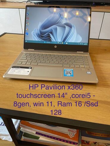 pitminutka aliram: İşlənmiş HP Pavilion, 14 ", Intel Core i5, 128 GB