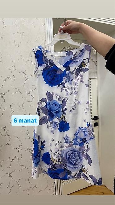 Digər qadın geyimləri: Qadın geyimləri paketi 1) Cins sarafan - Ölçü: S - Ön hissədə cib — 7