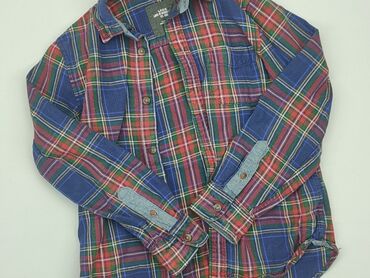 długie letnie sukienki w kwiaty: Shirt 9 years, condition - Good, pattern - Cell, color - Blue